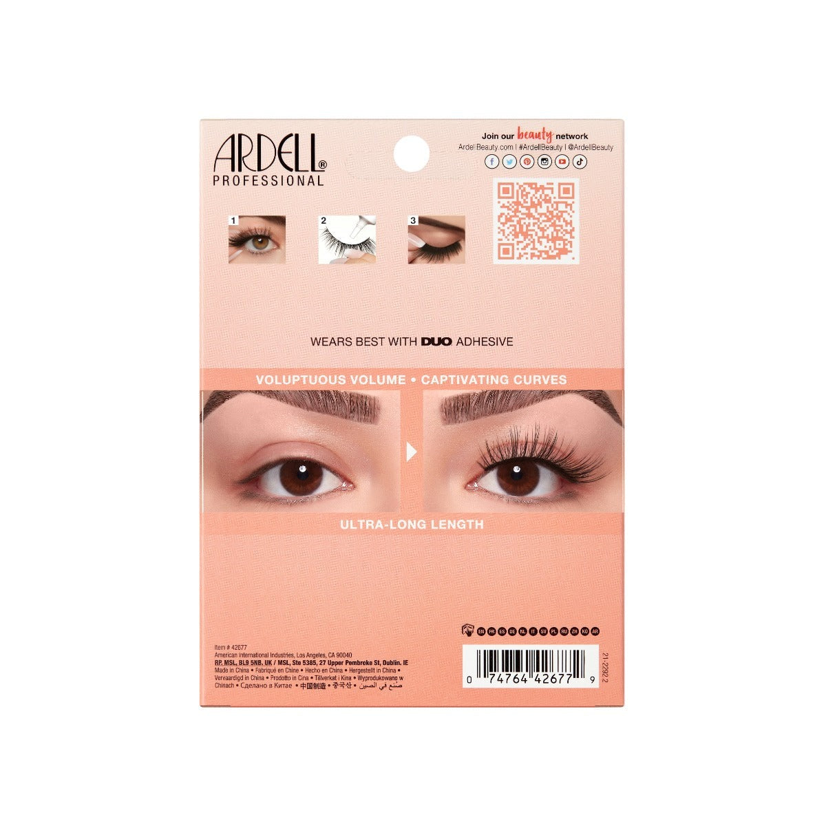 Big Beautiful Lashes Mija, 4-Pairs