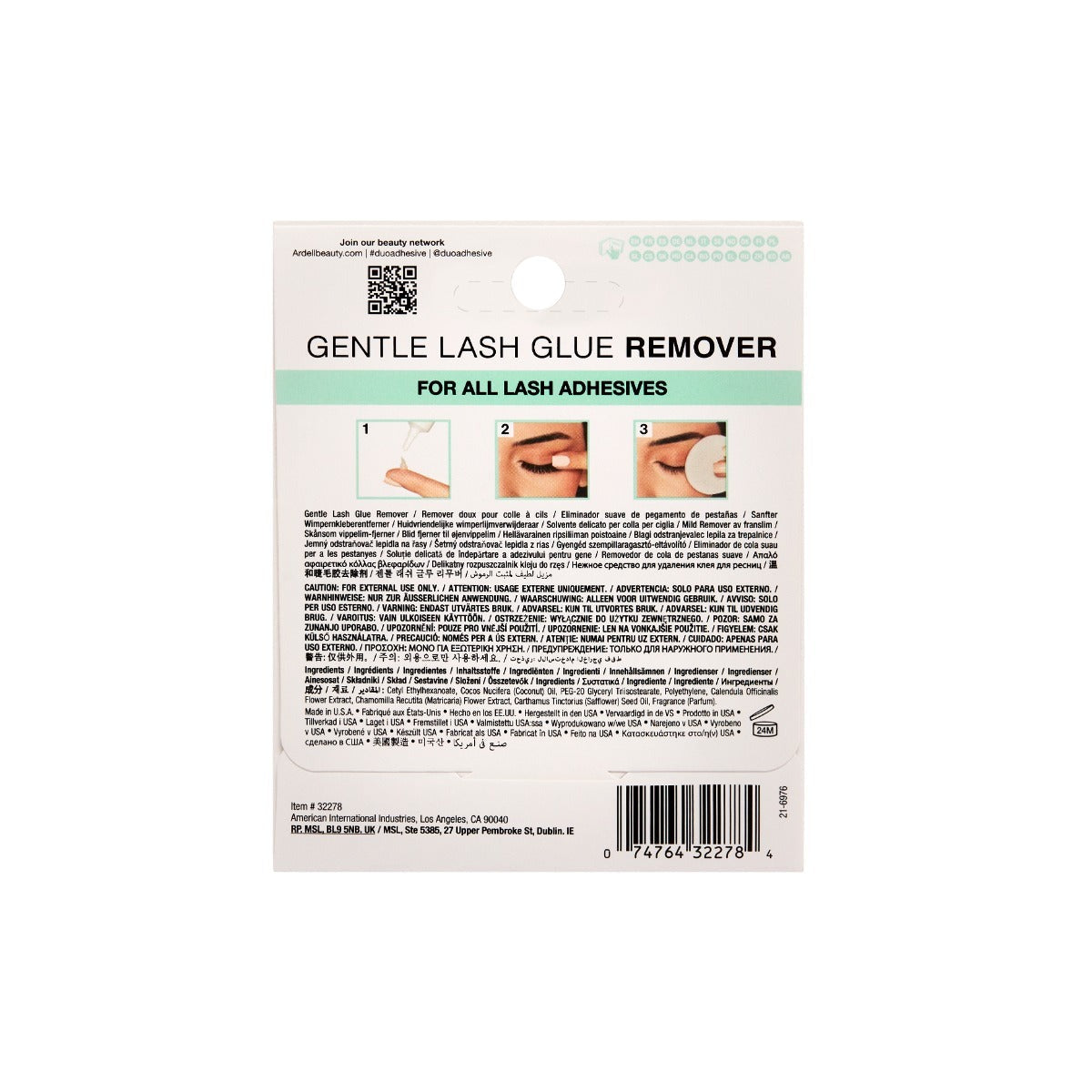 DUO Gentle Lash Glue Remover