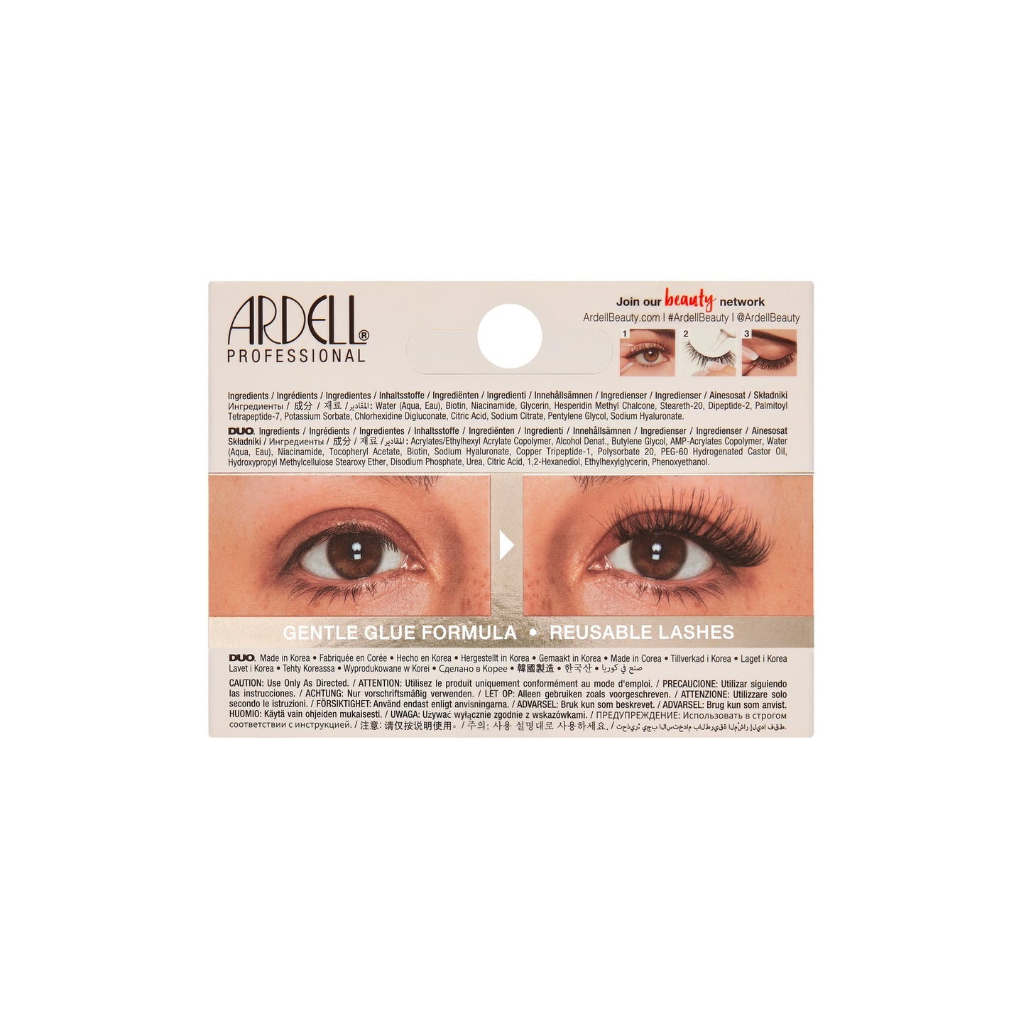 Nourish Lashes 751, 4-Pack