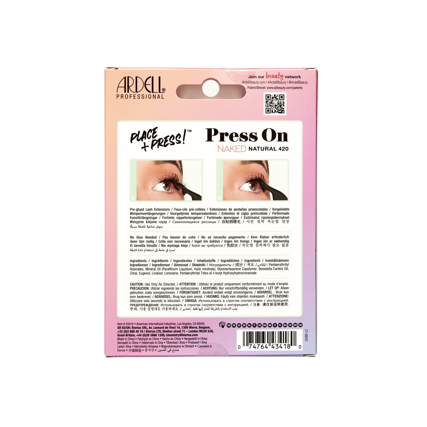 Press On Naked 420, 30-Count