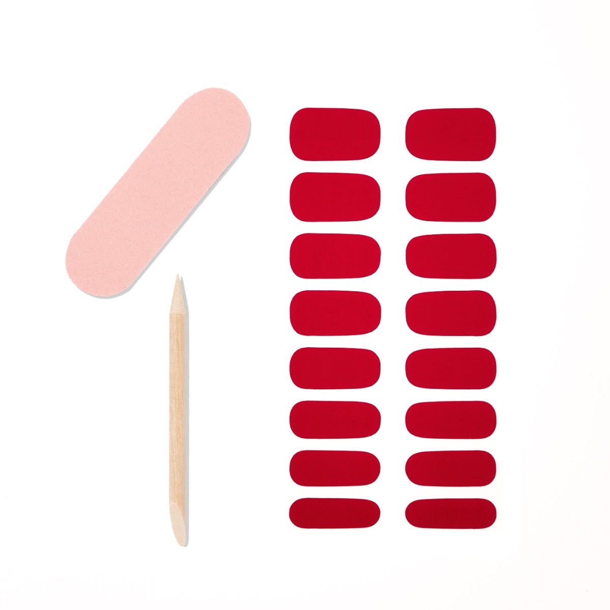 Nail Addict Gel Nail Strips - Cherry Bomb