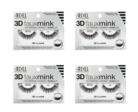 3D Faux Mink 860, 4-Pack