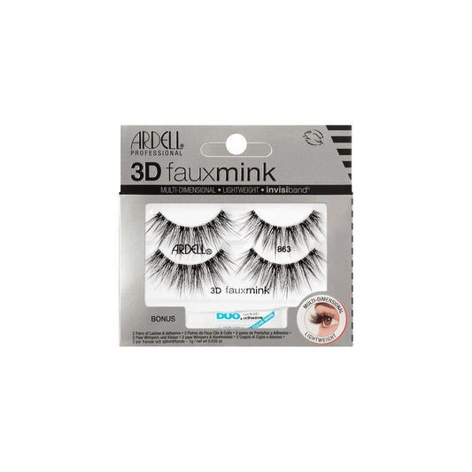 3D Faux Mink 863, 2-Pairs