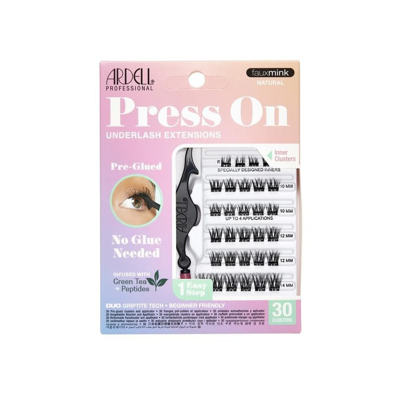 Press On Faux Mink Lashes, 30-Count