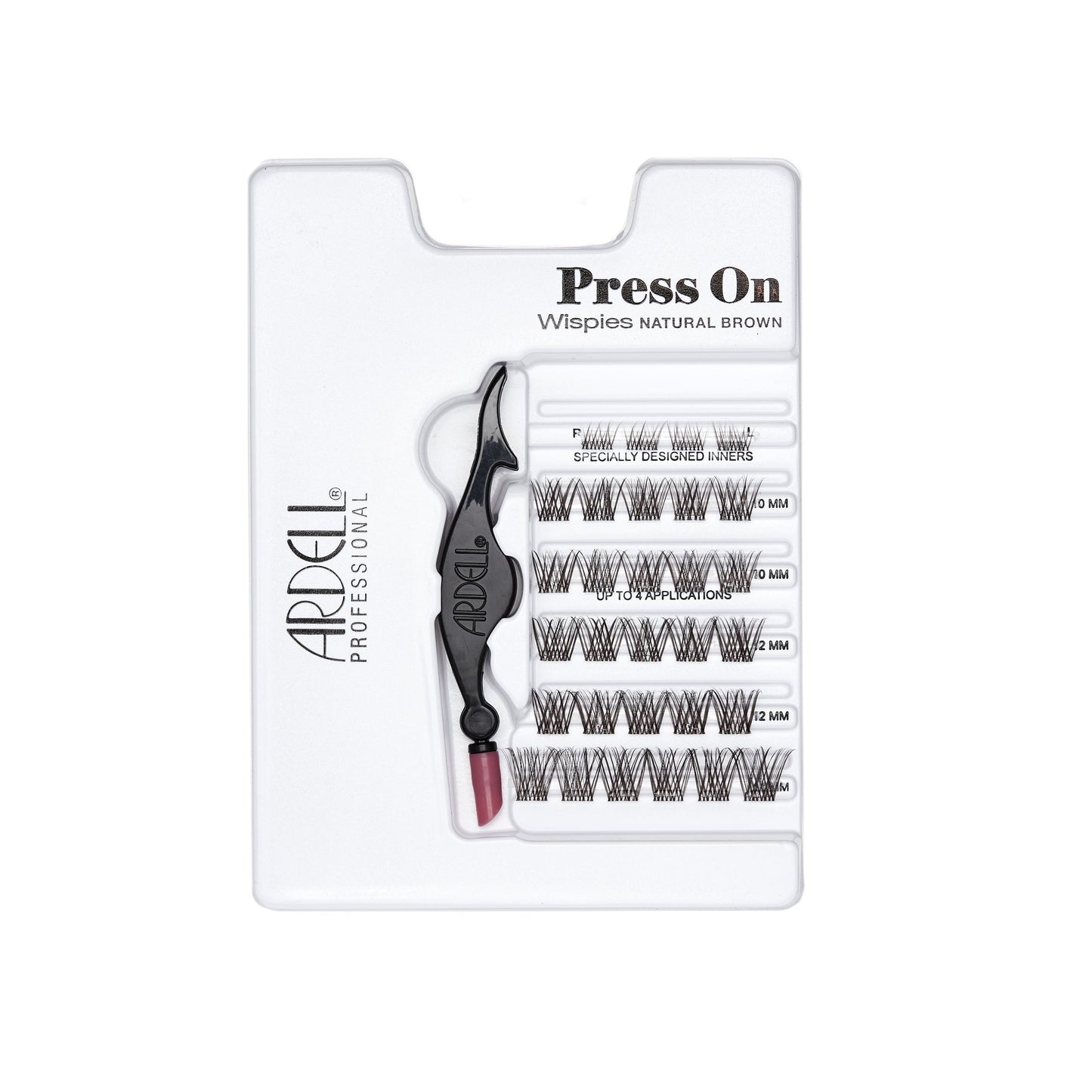 Press On Wispies Natural, Brown, 30-Count