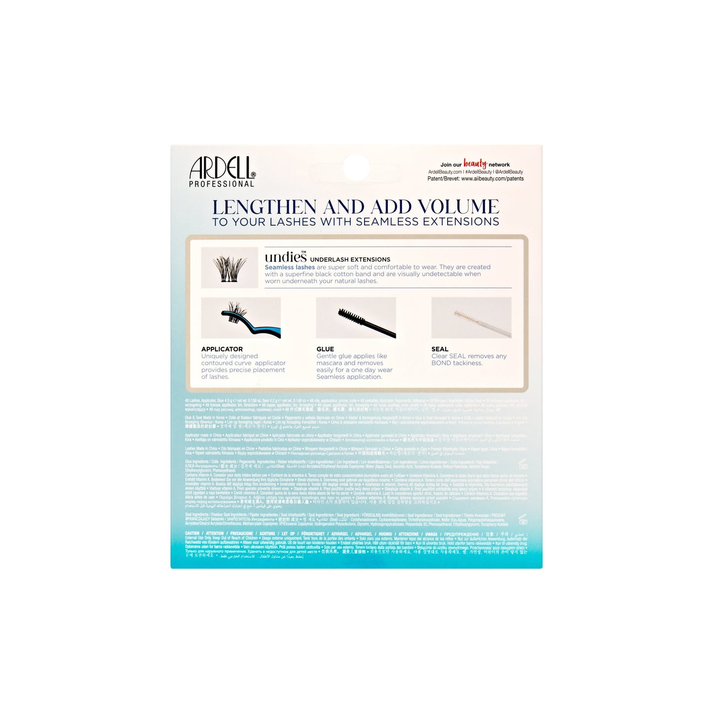 Seamless Underlash Extensions MUA Kit