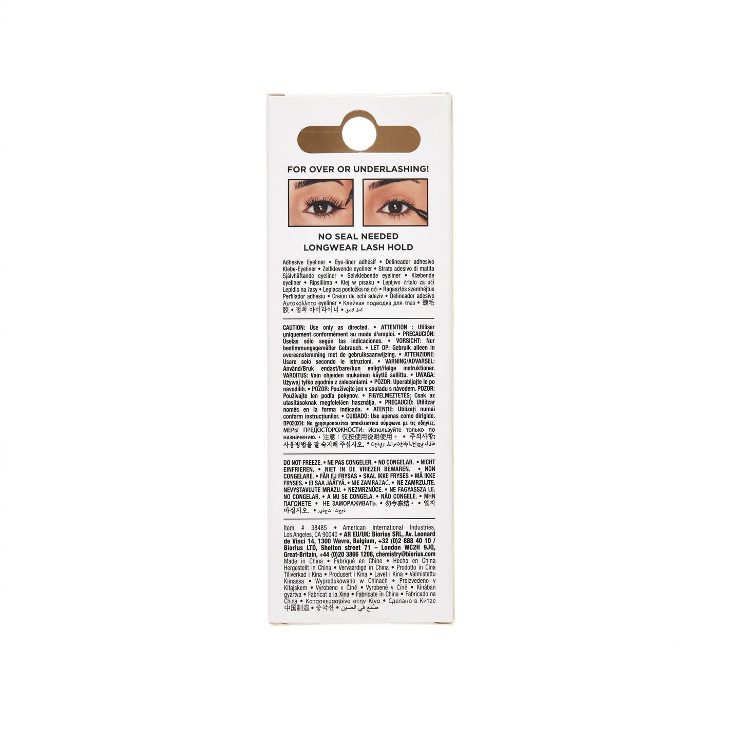 DUO Over & Under Glue Liner, Black
