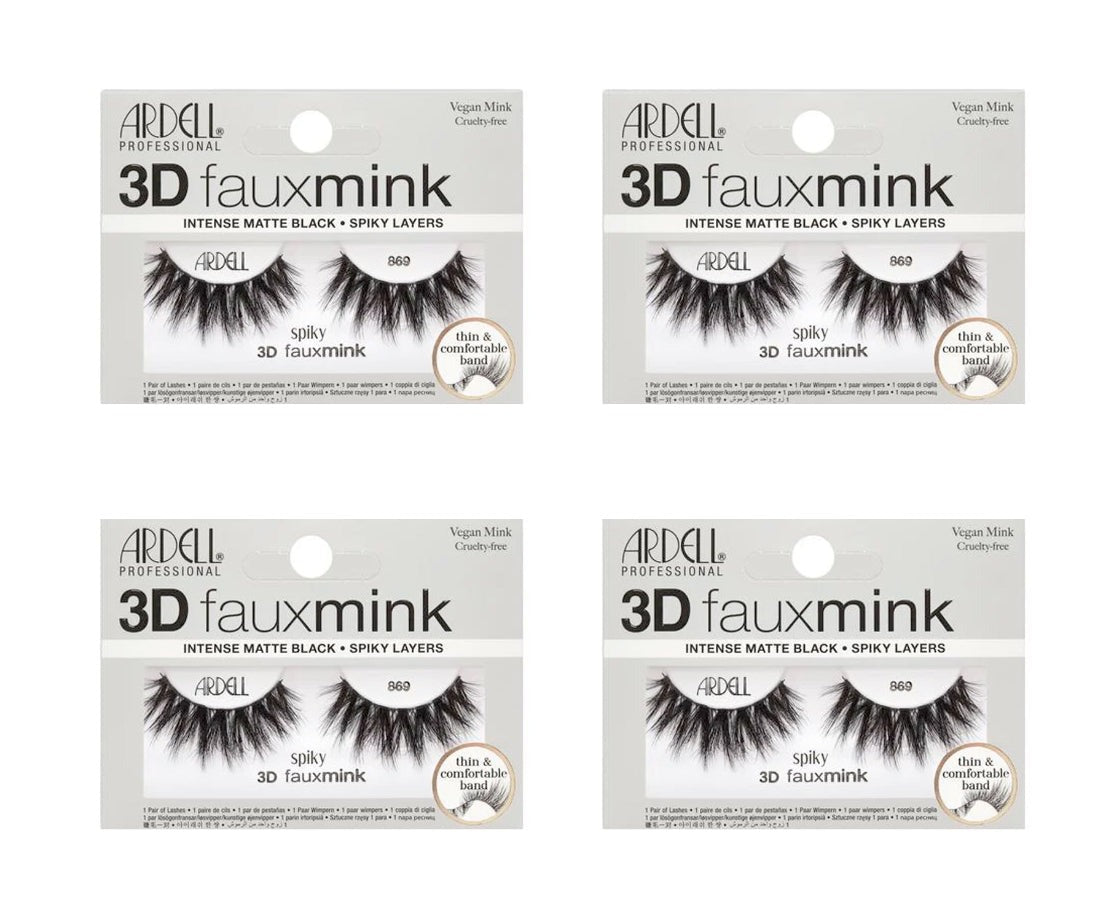 3D Fauxmink Spiky 869, 4-Pack