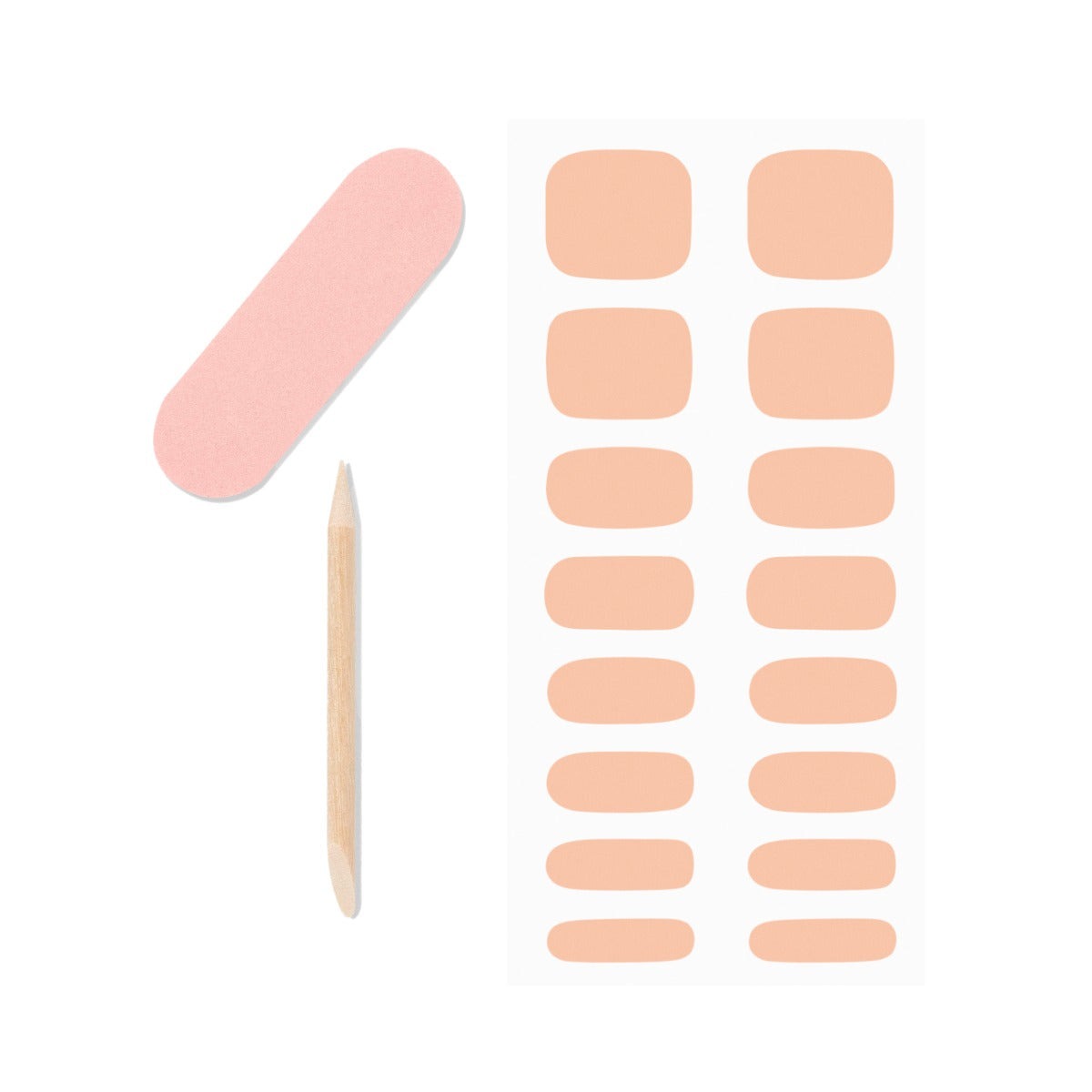 Nail Addict Pedi Strips - Café Latte