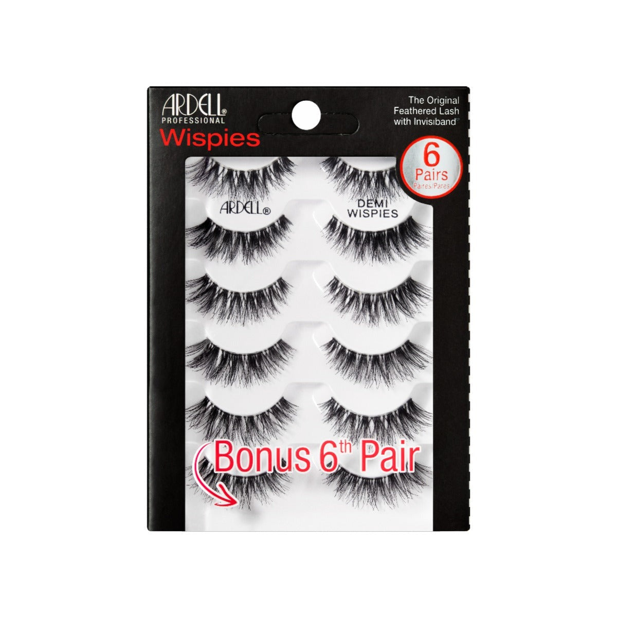 Demi Wispies, 6-Pairs