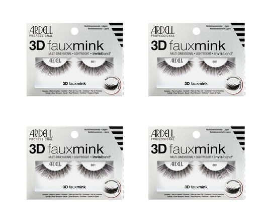 3D Faux Mink 861, 4-Pack