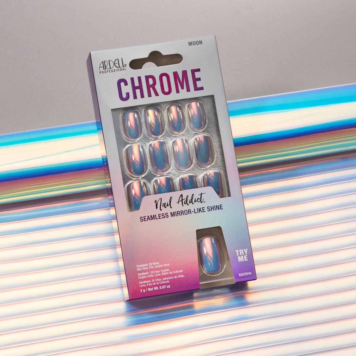 Nail Addict Chrome Moon
