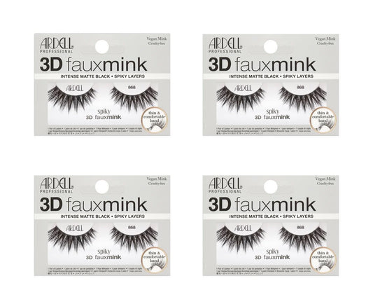 3D Fauxmink Spiky 868, 4-Pack