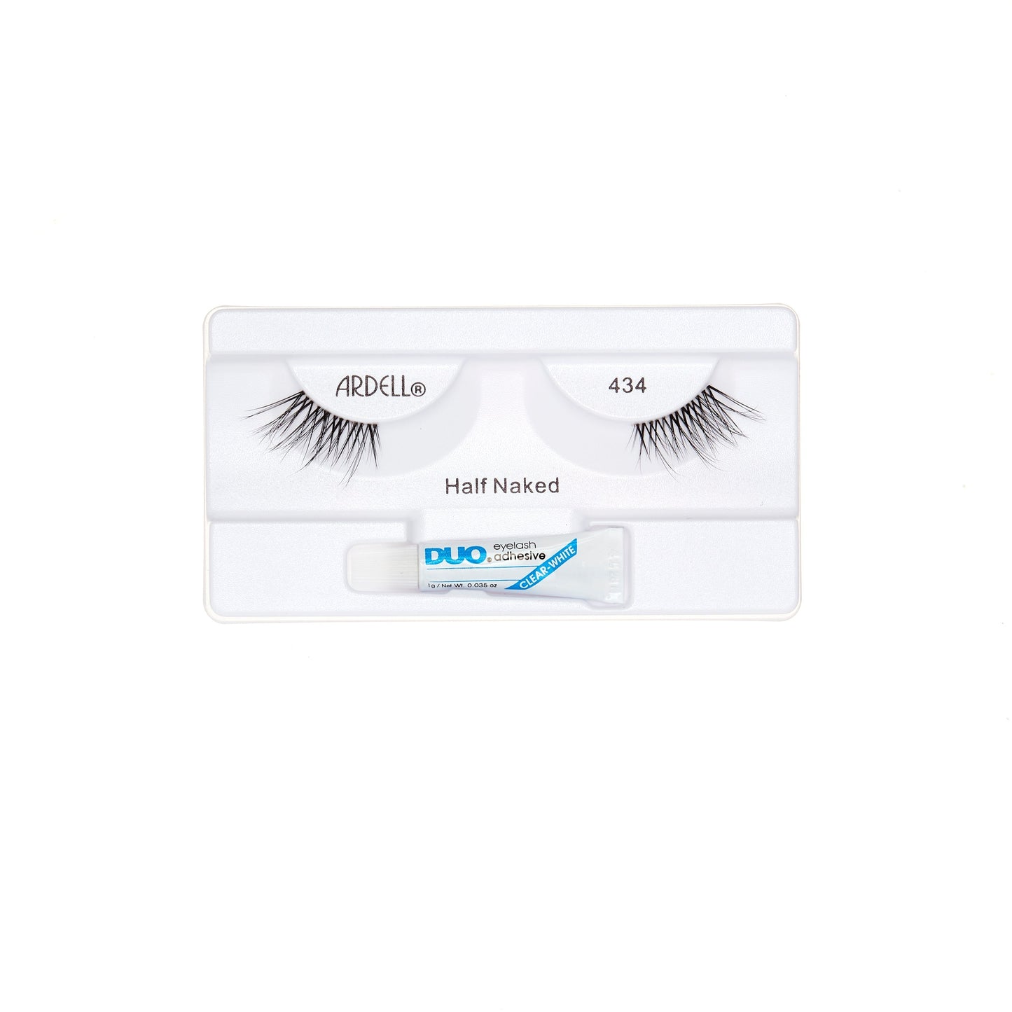 Naked Lash 3/4 Length 434 With Duo 1 Gram Glue, 2-Pack