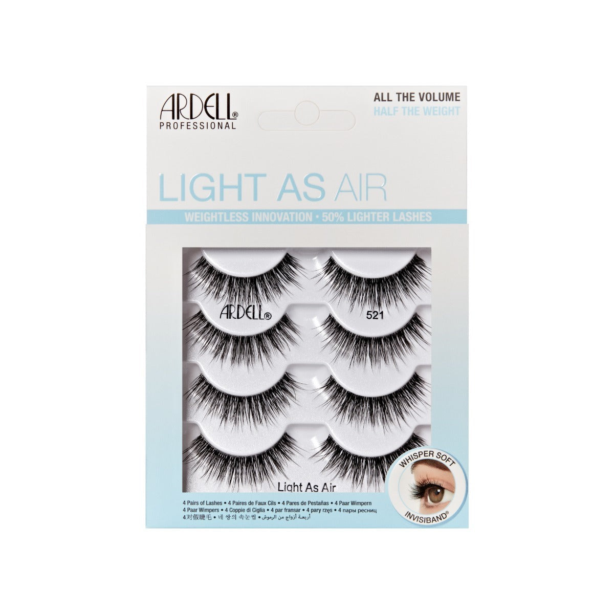 Light As Air 521, 4-Pairs