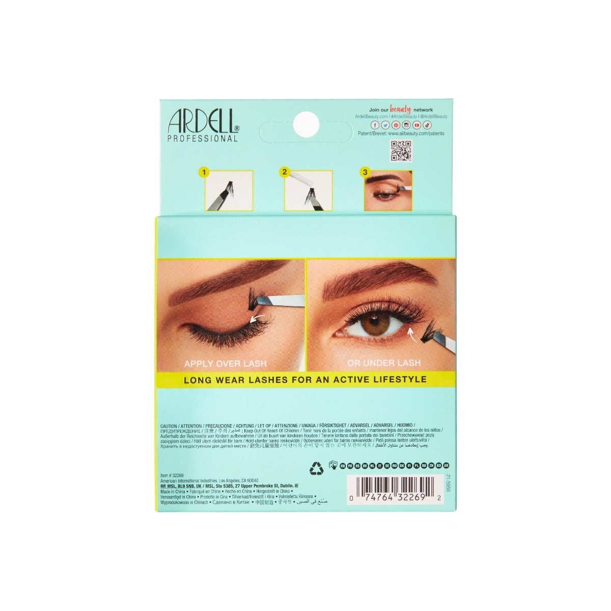 Active Lash Clusters, Dash, 40 Pc