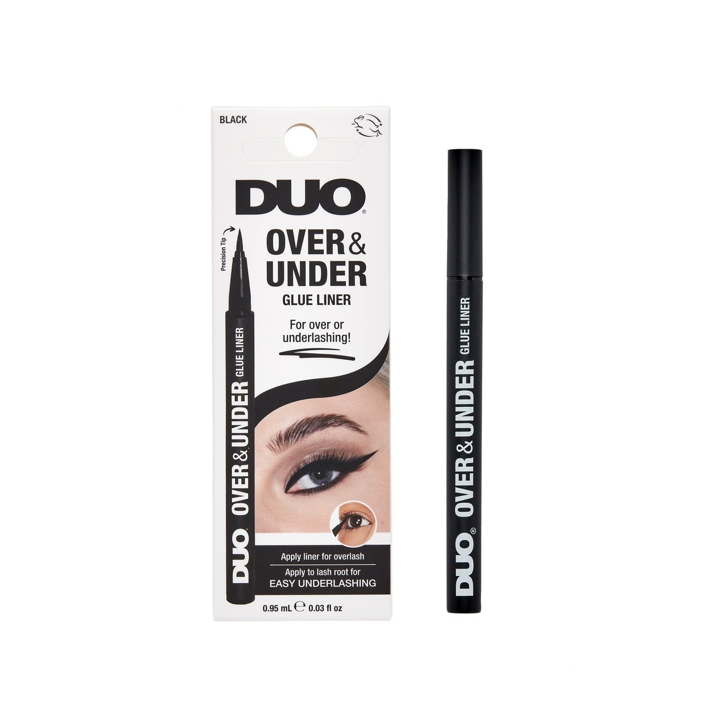 DUO Over & Under Glue Liner, Black