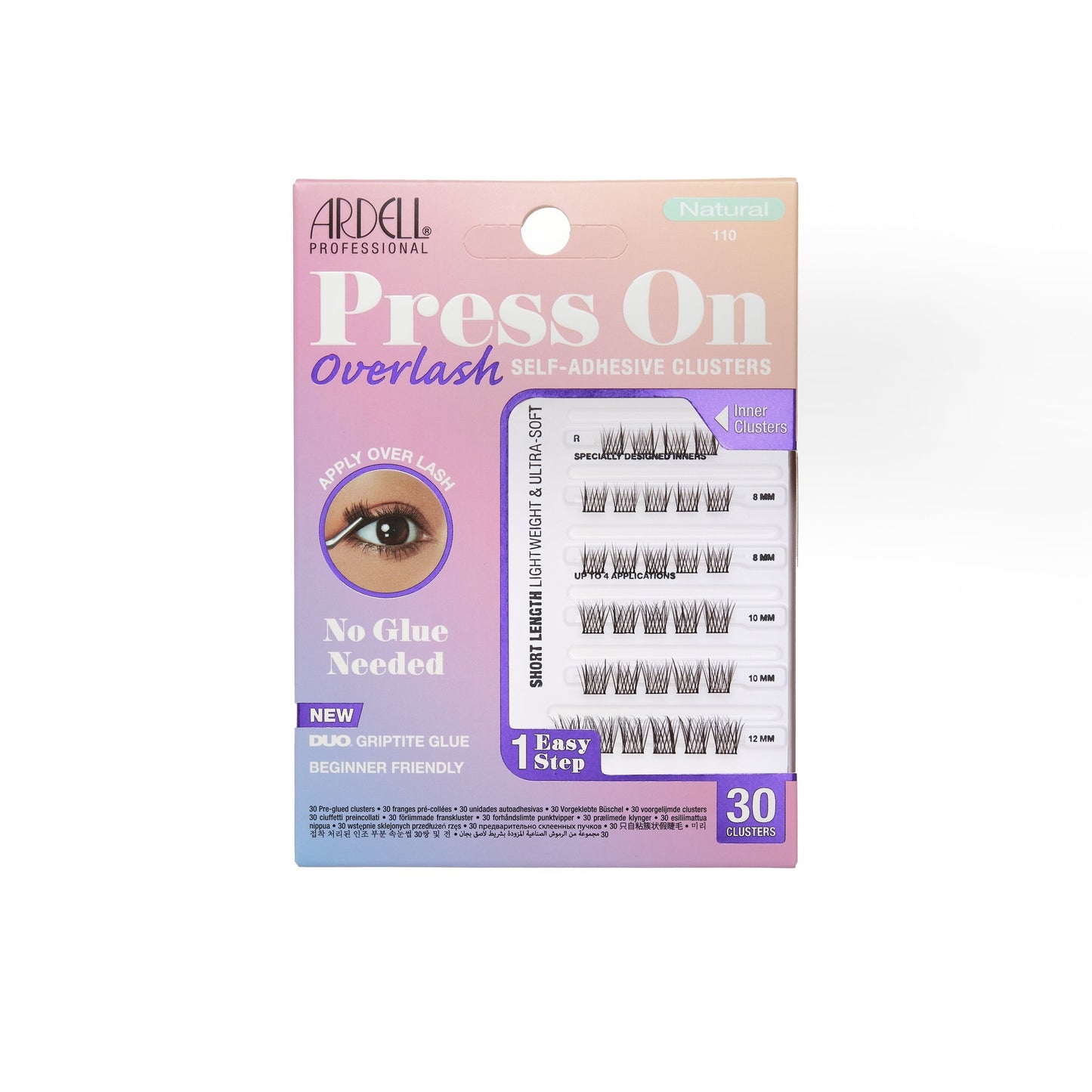 Press On Overlash Natural 110
