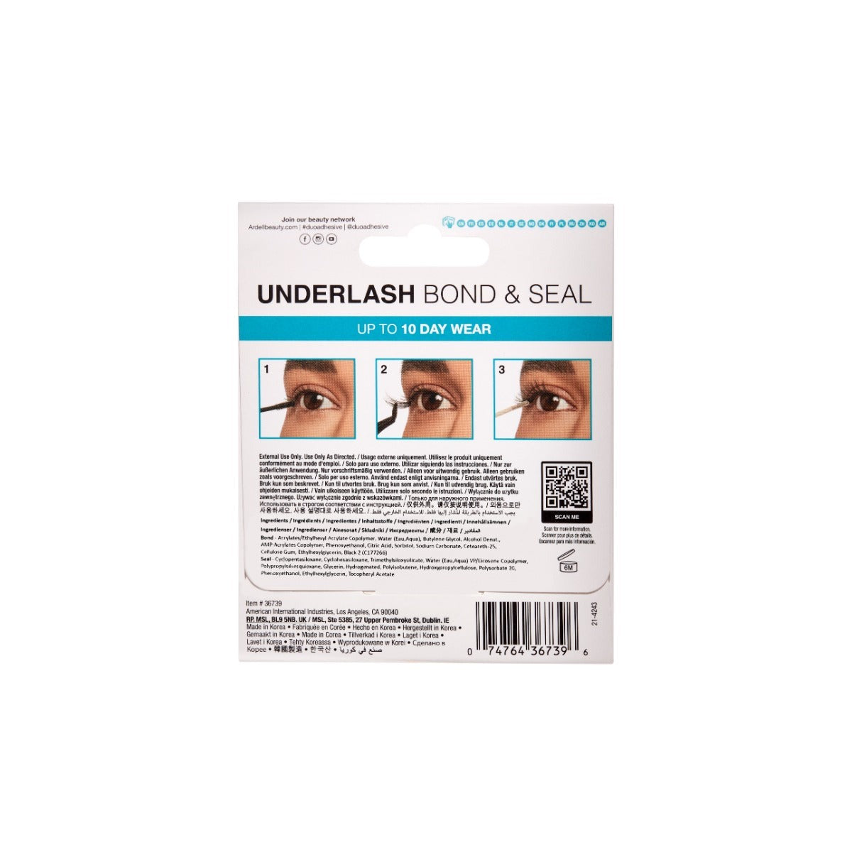 DUO Underlash Bond & Seal Adhesive 10 Day Wear