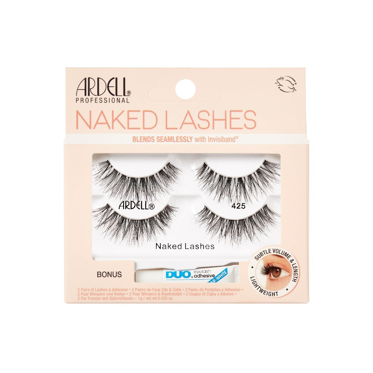 Naked Lashes 425, 2-Pairs