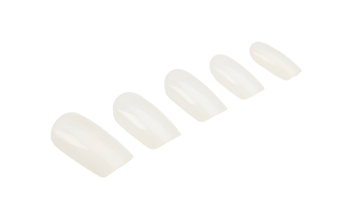 Nail Addict Premium Artificial Nail Set, Natural Long