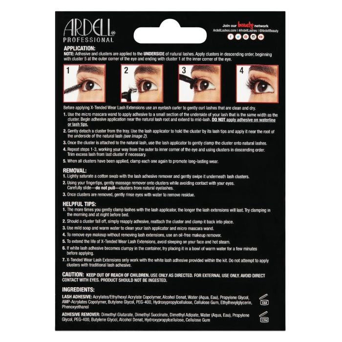 X-Tended Wear Lash System Kit, Demi Wispies