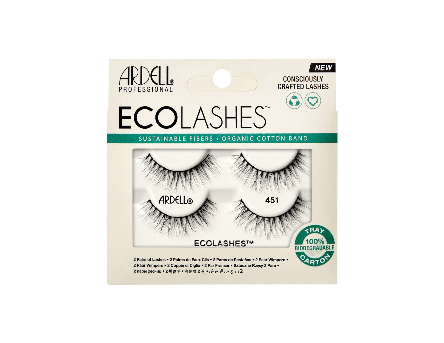 ECOLASHES 451, 2-Pairs