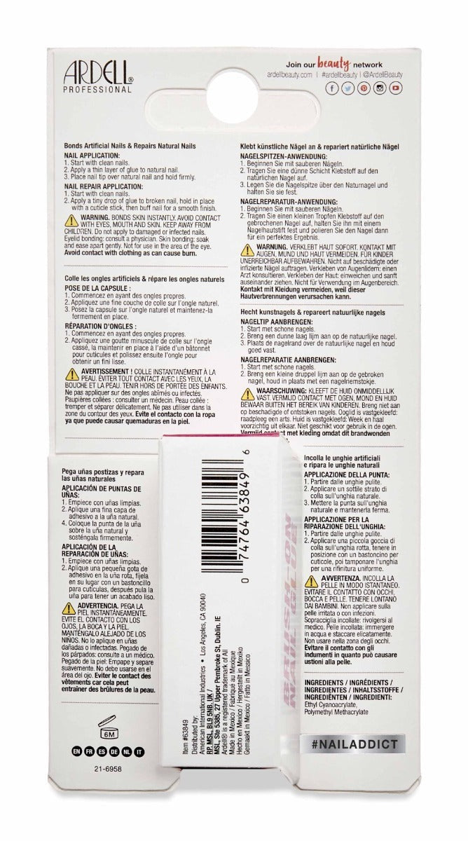 Brush-On Nail Glue