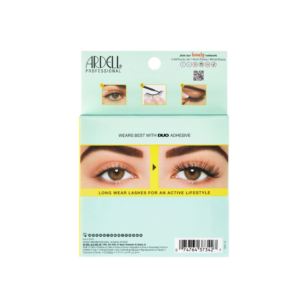 Active Lash Gainz, 4-Pairs