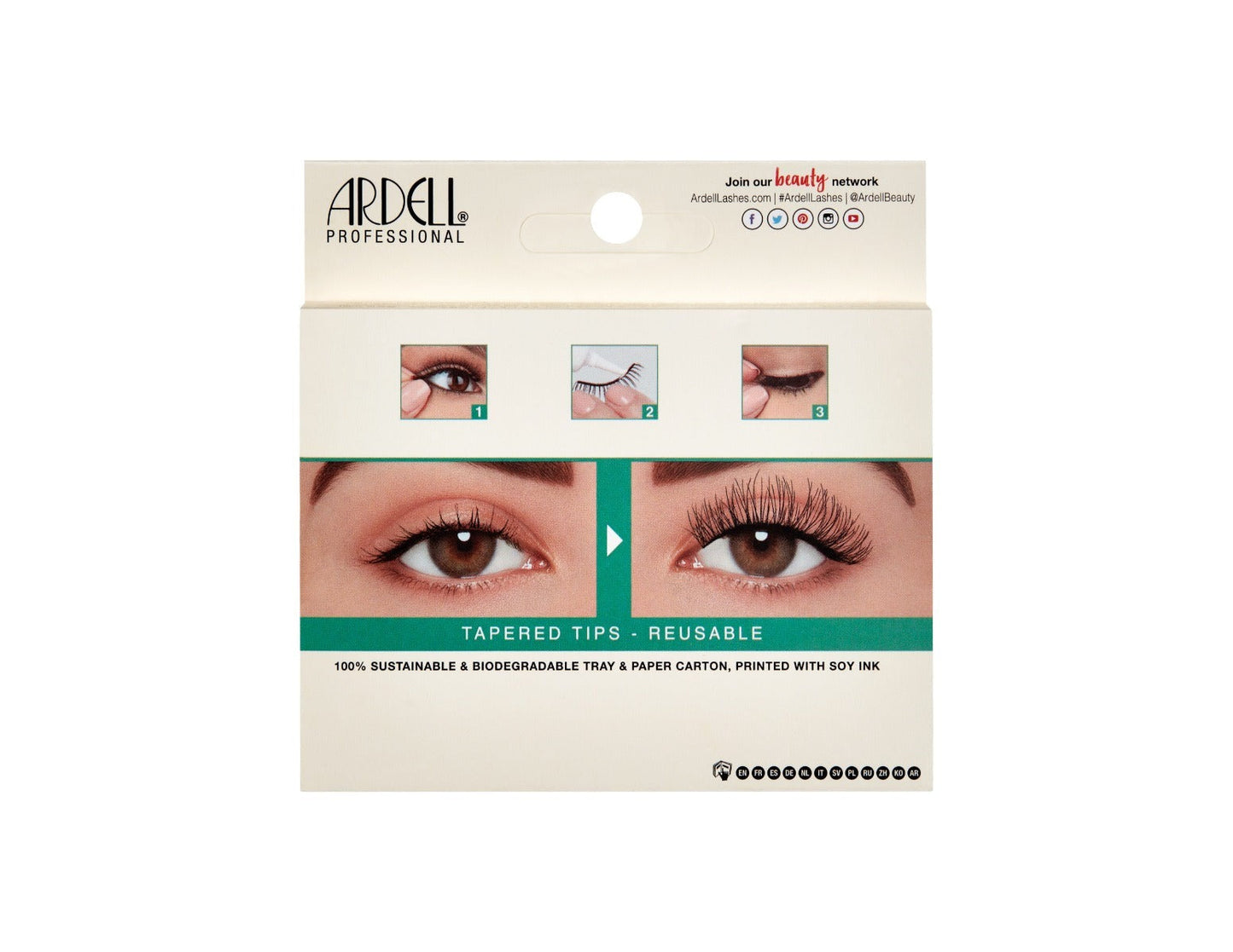 ECOLASHES 451, 2-Pairs