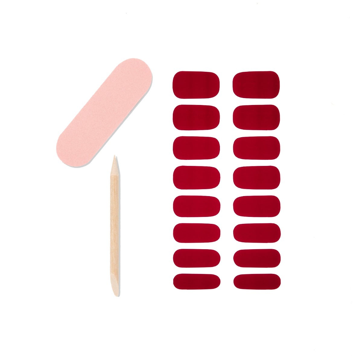 Nail Addict Gel Nail Strips - Pure Paprika