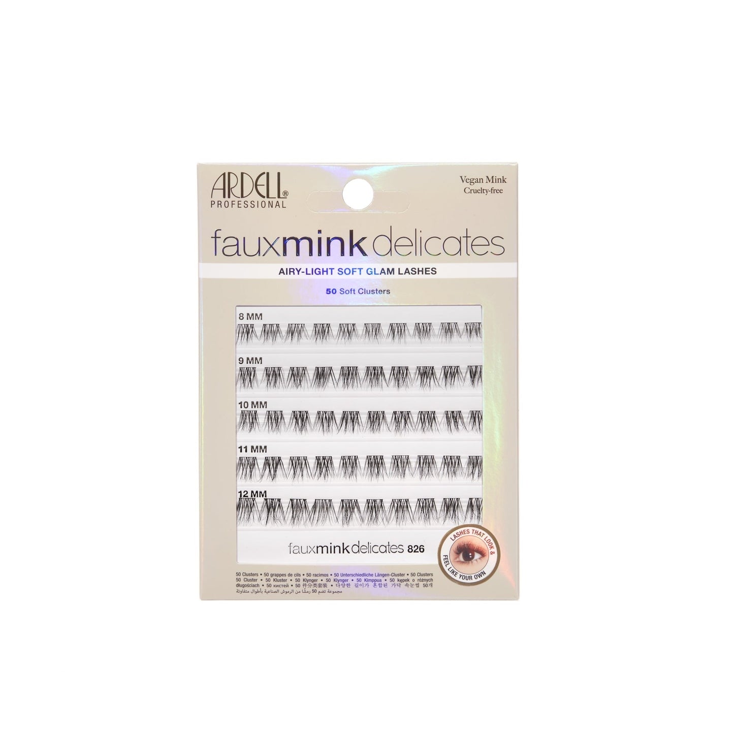 Fauxmink Delicates Clusters 826, 50-Count