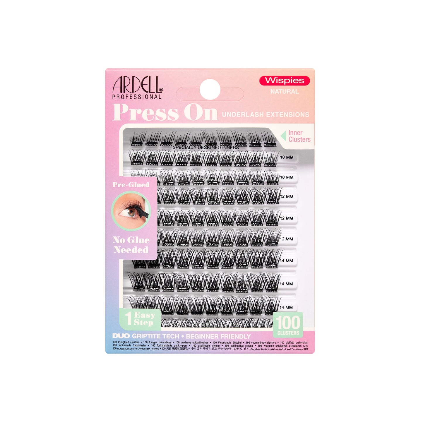 Press On Wispies Natural, 100-Count