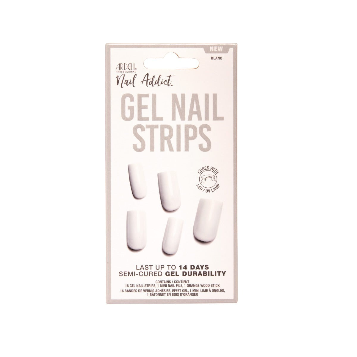 Nail Addict Gel Nail Strips - Blanc