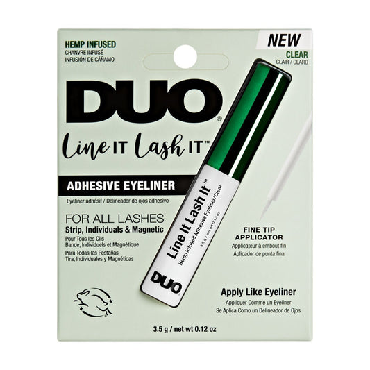 DUO Line It Lash It, Hemp Infused, Clear