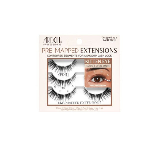 Pre-Mapped Extensions, Kitten Eye, 3-Pairs