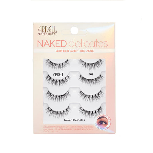 Naked Delicates Striplash 461, 4-Pairs