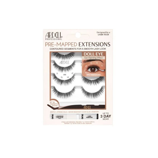 Pre-Mapped Extensions, Doll Eye, 4-Pairs