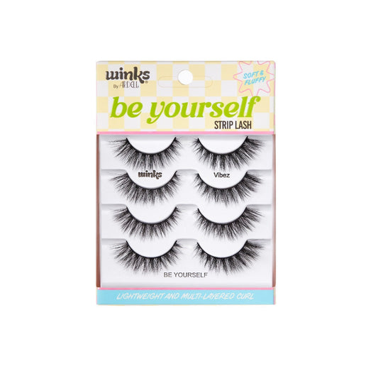 Winks Be Yourself Vibez, 4-Pairs