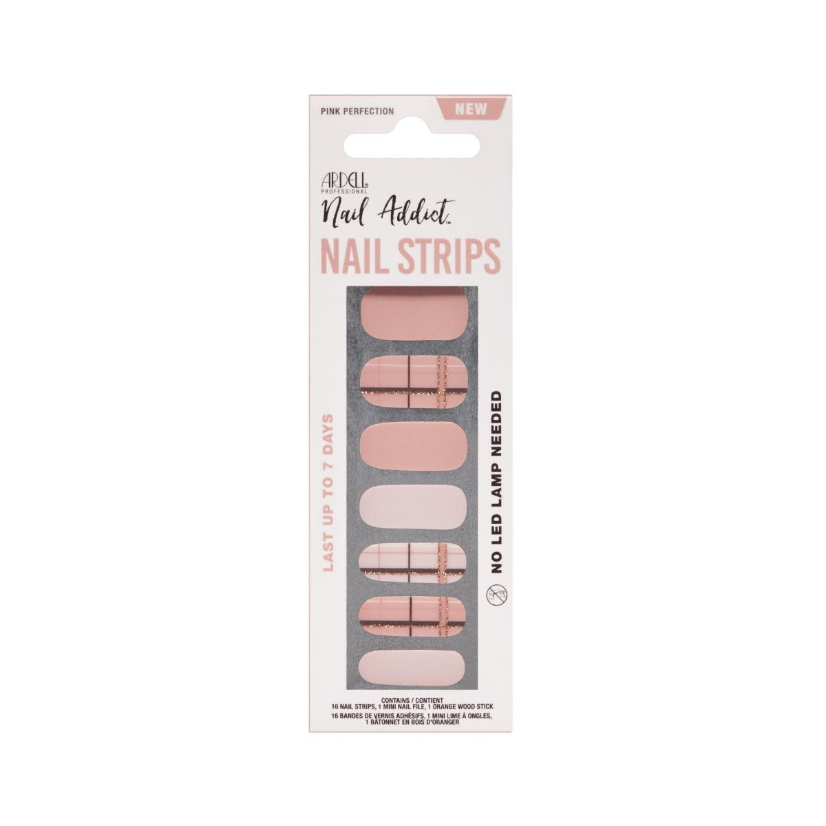 Nail Addict Nail Strips - Pink Perfection