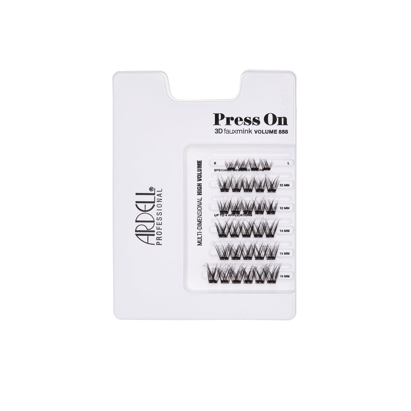 Press On Overlash 3D Fauxmink Volume 858