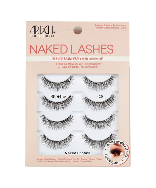 Naked Lashes 420, 4-Pairs