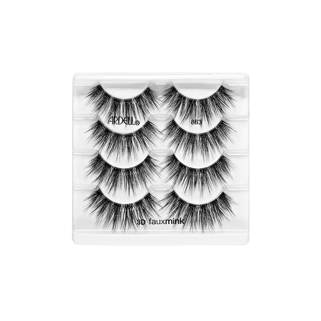 3D Faux Mink 863, 4-Pairs