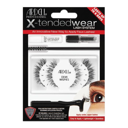 X-Tended Wear Lash System Kit, Demi Wispies