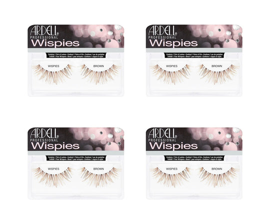 Wispies - Brown, 4-Pack
