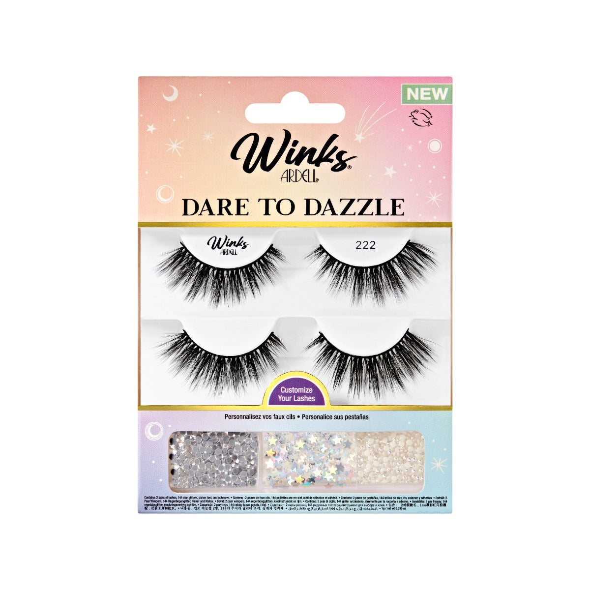 Winks Dare To Dazzle Lash Kit, 222