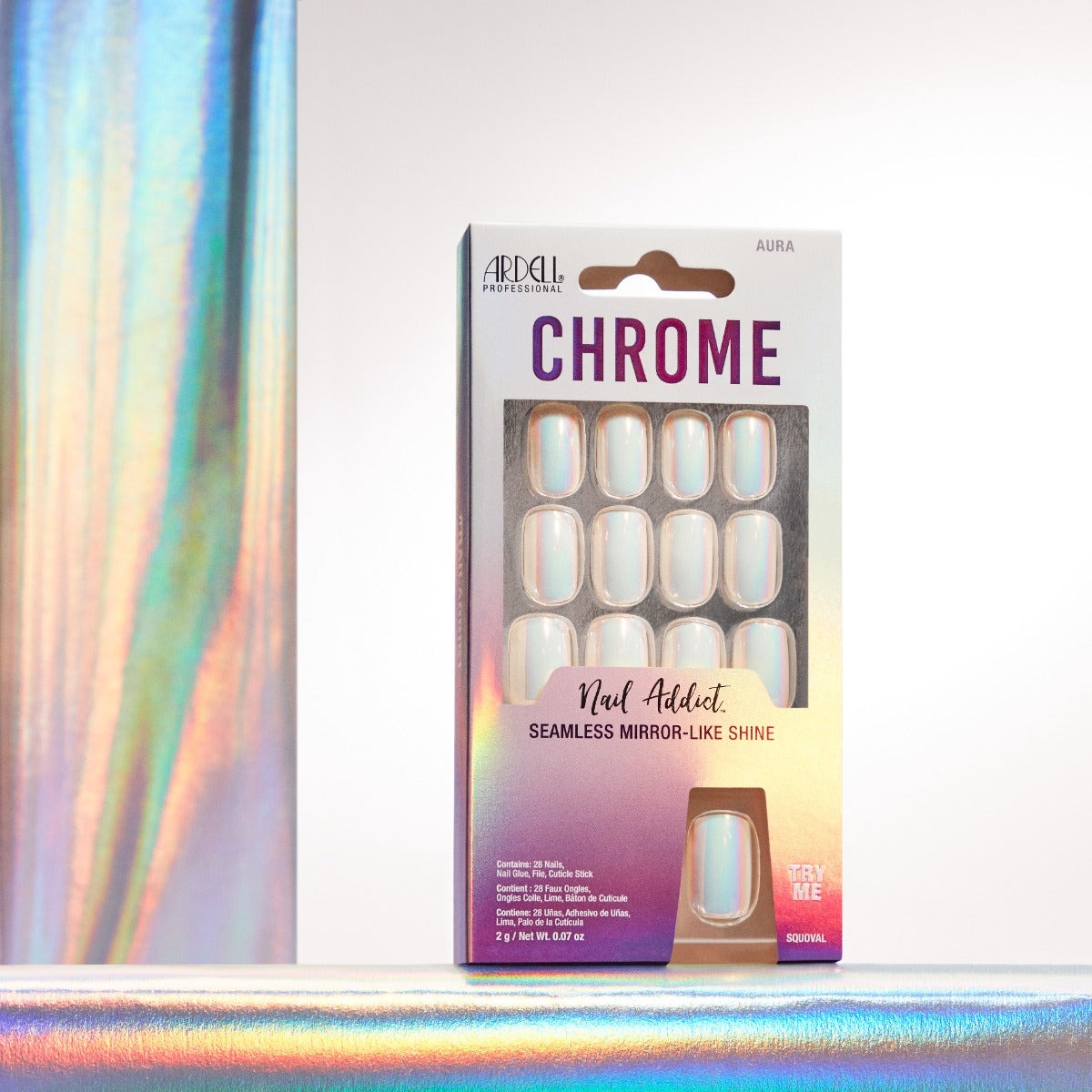 Nail Addict Chrome Aura