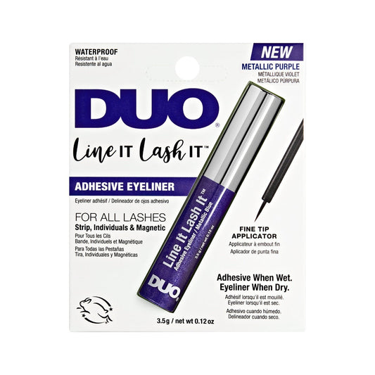 DUO Line It Lash It, Metallic Purple