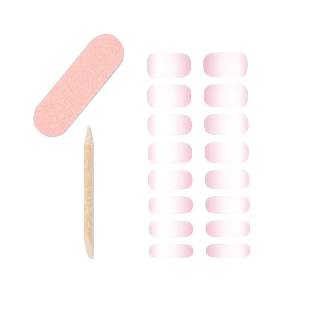Nail Addict Gel Nail Strips - Blushing Bride