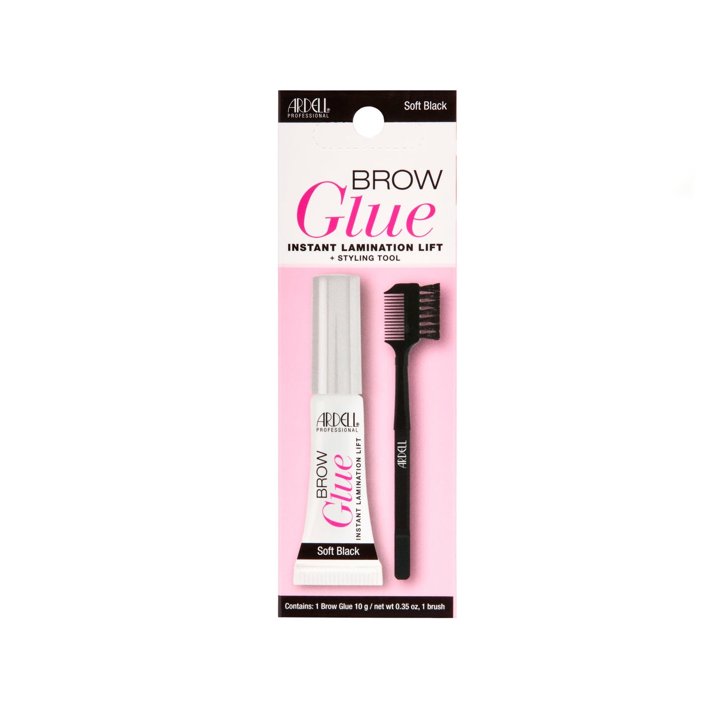 Brow Glue, Soft Black